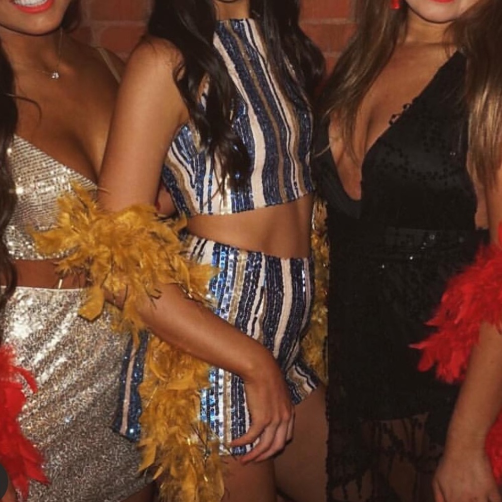 COPY - 2-piece multi-colored sequin